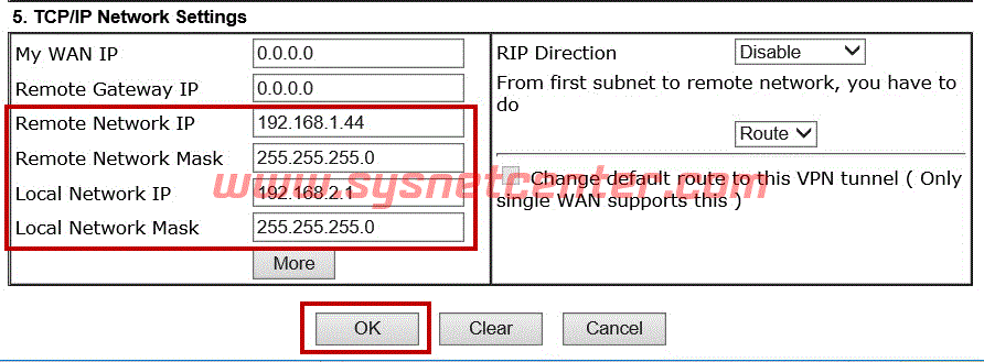 Config IPSecs VPN Site-To-Site บนอุปกรณ์ DrayTek in อุปกรณ์ DrayTek (เดรเทค)-draytek-vpn-site-to-site-011