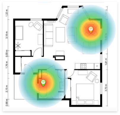 Wi-Fi Heat Maps for Access Point Monitoring in Real Time