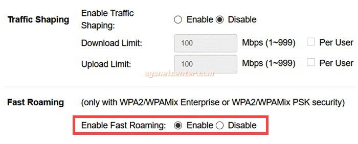 engenius fast roaming