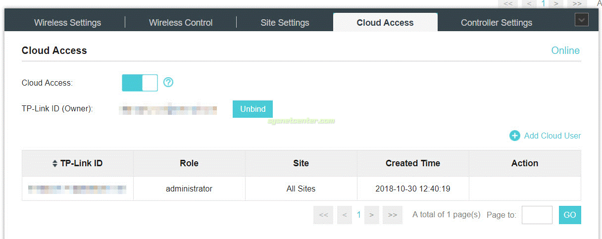 TP-Link OC200 Cloud Controller