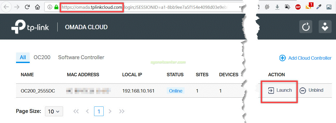 TP-Link OC200 Cloud Controller