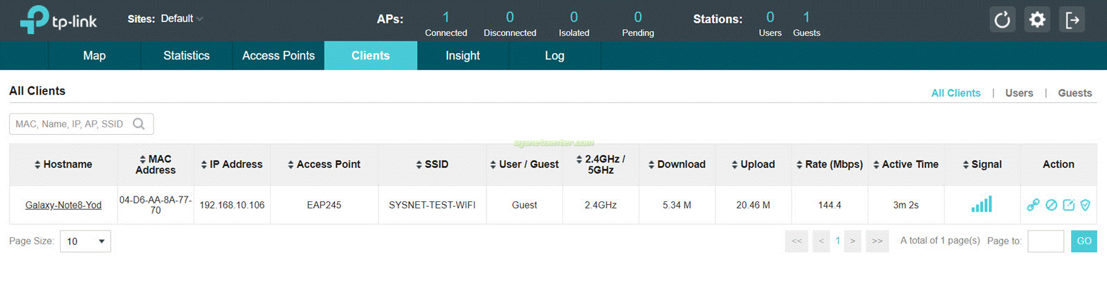 TP-Link OC200 voucher login