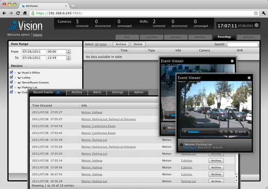 ubiquiti aircam